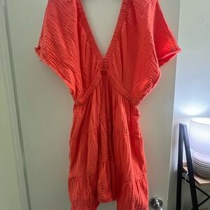 Aerie Coral Mini Dress